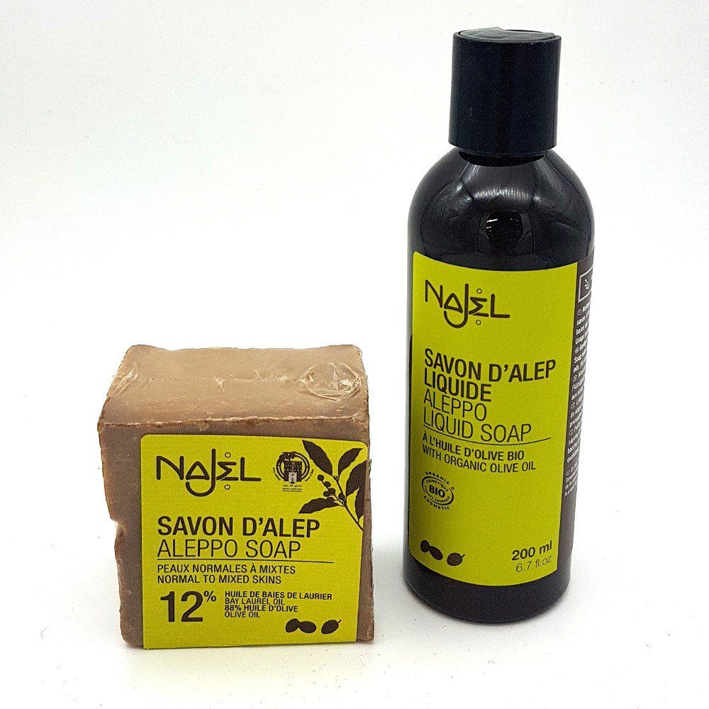 Pack + Shampoo Olive Oil and Aleppo Laurel - Najel - Home Decor