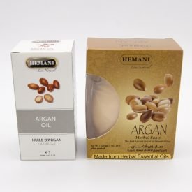Argan Oil + Argan Soap Pack - Hemani