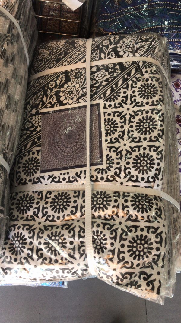 Lot 50 x Assorted Indian Fabrics 210 x 240 cm