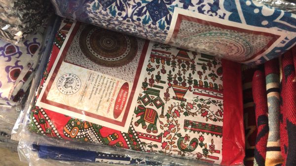Lot 50 Indian Bedspread Fabrics 210 x 140 cm - Assorted