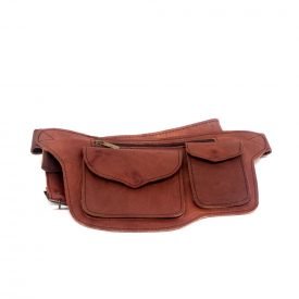 Artisan Fanny Pack - 100% Leather - High Quality Leather Goods - Basita Model