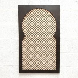 DECORATIVE WINDOW - ARABIC CELOSIA - MODEL Najma Nafila nº2 - 100 x 60cm x 2cm