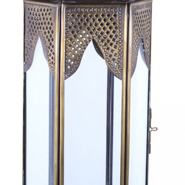 Antique Bronze Table Lantern - DELUXE - Samarkand Model 75 cm