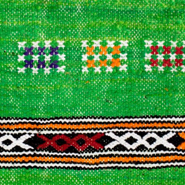 Berber Wool Tapestry - kilim Ahdar - 120 x 58 cm